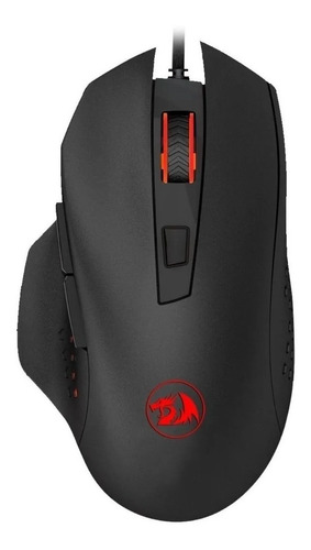 Mouse Gamer Redragon Gainer M610 Negro Usb Óptico Led Rojo *