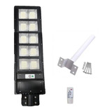 Foco Led Solar 500w Luminaria Panel Sensor  + Soporte