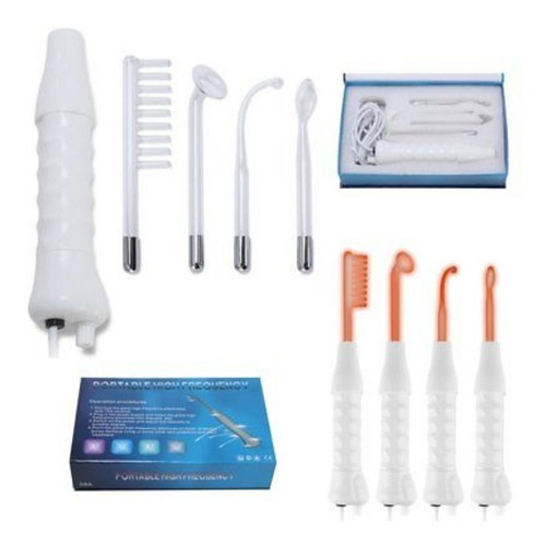 Alta Frecuencia Portátil Facial Y Corporal 4 Electrodos