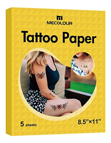 Tinta Para Tatuaje Papel De Tatuaje Temporal Imprimible Meco