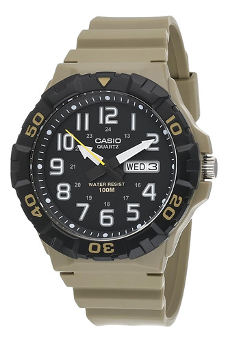 Reloj De Cuarzo Casio Military 3hd Mrw-210h-5avcf Para