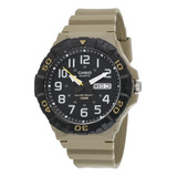 Reloj De Cuarzo Casio Military 3hd Mrw-210h-5avcf Para