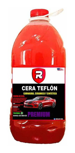 Oferta Cera Teflon Liquida Carnauba Y Sintetica 5 Litros