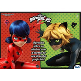 Livro Ladybug Prancheta Para Colorir Supersérie