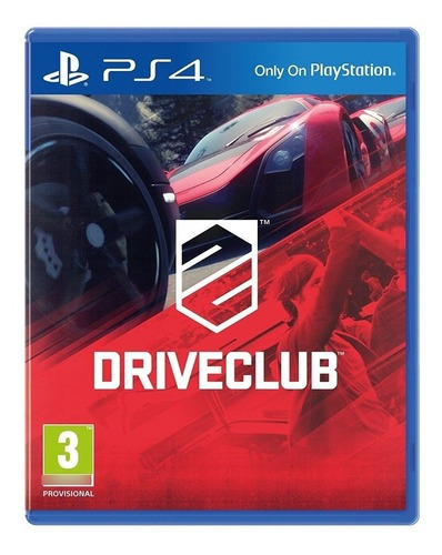 Driveclub  Driveclub Standard Edition Sony Ps4 Físico