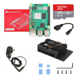 Kit Completo Raspberry Pi 5 8gb Metalico 256gb Dual Fan