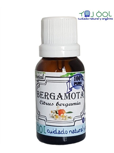 Aceite Esencial Bergamota 100% Puro Natural Orgánico 15ml O