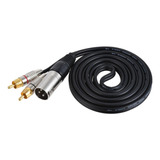 Rca Macho Macho Xlr Hembra 0.3m