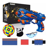 Pistola Juguete Lanzador 40dardos Para Niños Compatible Nerf