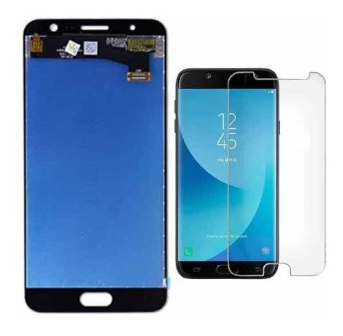 Frontal Tela Display Para J7 Prime G610 Oled Premium + Pel