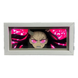 Anime Demon Slayer Caja De Luz Hogar Creativo Nightlight