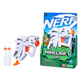 Pistola Lanzadardos Nerf Minecraft Microshots Hasbro F4417