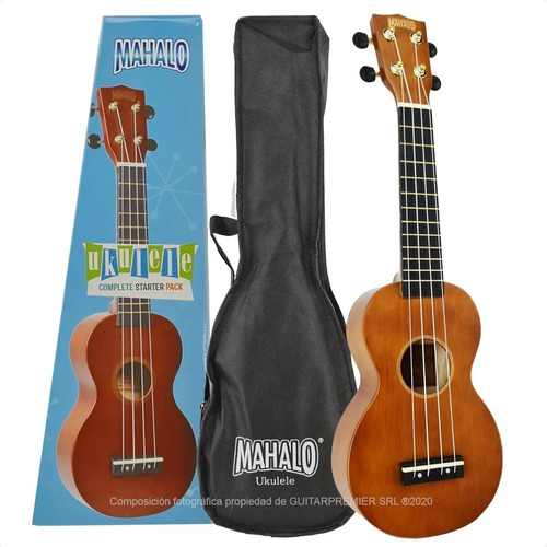 Ukelele Electroacustico Soprano Mahalo Funda Curso Online