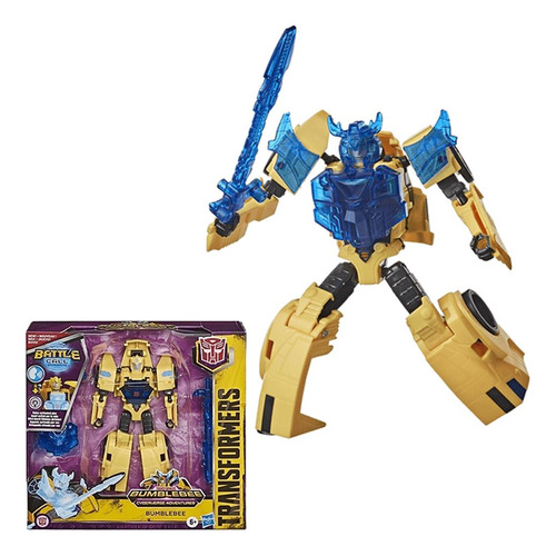 Transformers Cyberverse Bumblebee Com Armadura Autobot
