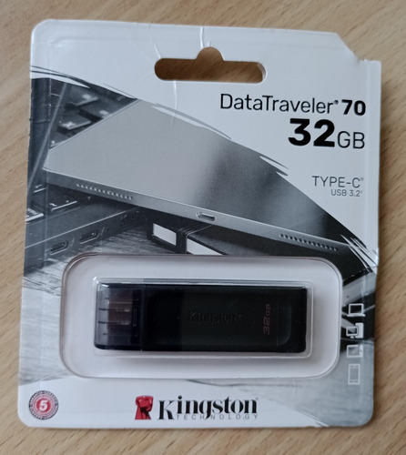 Pendrive Kingston Datatraveler 70 32gb Type-c Usb 3.2