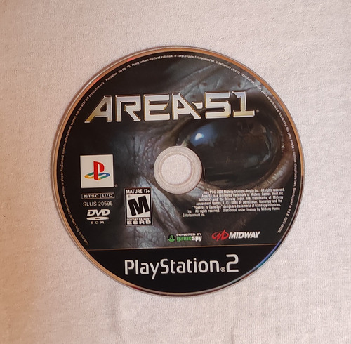 Area 51 Ps2 Juego Para Playstation 2 Orig Area51 Ovni Alien