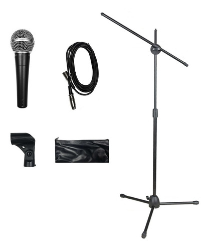 Venetian Lm-58 Kit Microfono Dinamico Vocal + Soporte Sm58