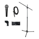 Venetian Lm-58 Kit Microfono Dinamico Vocal + Soporte Sm58