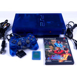 Consola Playstation 2 Ocean Blue 