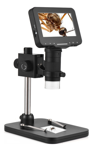 Microscopio Usb Hd 1080p, Pantalla Ips 4.3, Regulable, Obse
