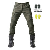 Pantalon Motociclista Mezclilla Protecciones Moto Jeans