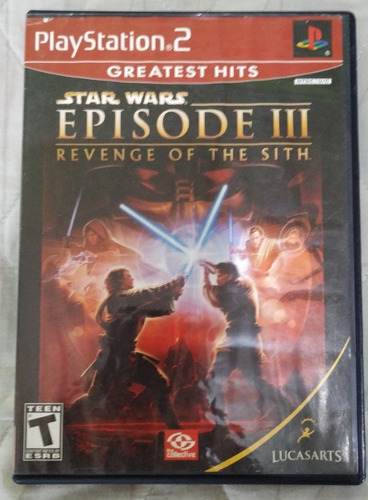 Jogo Star Wars Epísode 3 Playstation 2 Midia Fisica Original