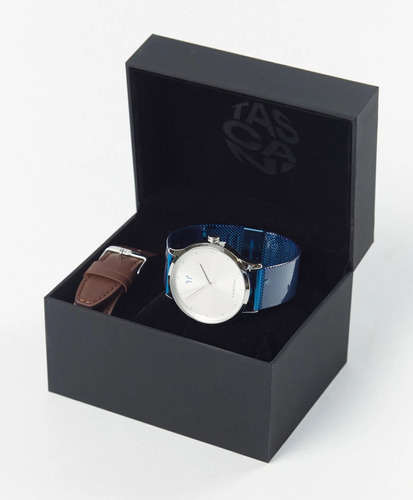 Reloj Hombre Tascani  Doble Malla  Ideal Regalo 