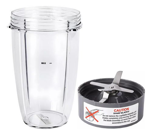 Vasos Batidora Para Nutribullet 32oz Nb600/900w Con Cuchilla