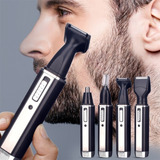 Máquina De Afeitar Eléctrica For Barba, Nariz Y Orejas Para