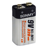 Batería Recargable Sdnmy 9v 320 Mah / Tecnocenter