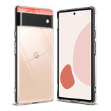 Ringke Fusion Compatible Con Google Pixel 6 Case, Clear Hard