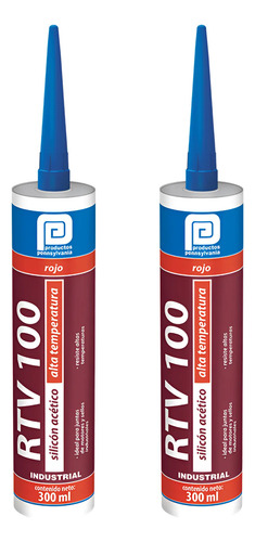 Sellador Alta Temperatura Rtv 100 Pennsylvania Pack De 2pz
