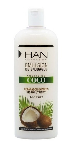 Han Enjuague Aceite De Coco X 500 Ml.