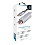 Cabo Adaptador Usb-c Para Hdmi 2.0 5+ 4k 60hz 1,80 Metros