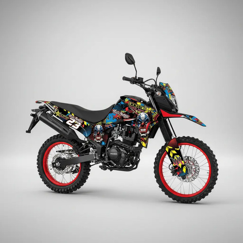Personalizacion Italika Dm 150 2018 Dm 125 Calcas Stickers | Envío gratis