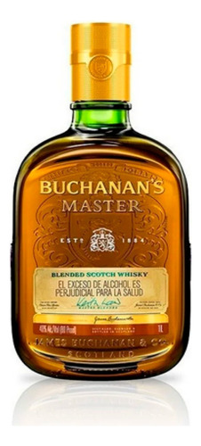 Whisky Buchanan´s Master 1000ml - mL a $264