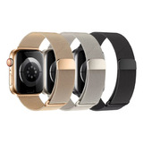 Correa Acero Compatible Con Apple Watch