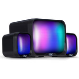 Caixa De Som Com Bluetooth Home Theater Subwoofer Pc Tv  Usb