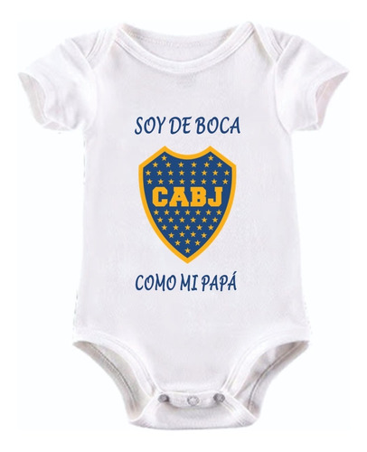 Body Para Bebe Personalizado Boca Juniors Todos Los Equipos