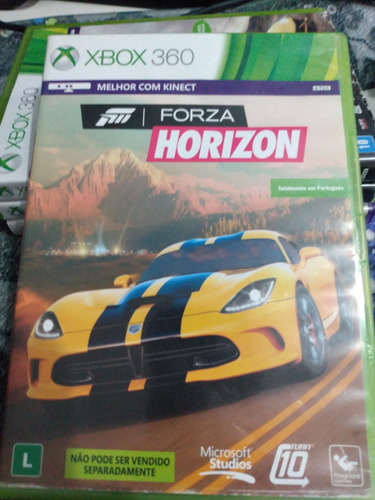 Forza Horizon Xbox 360 Mídia Física Original Dub Português