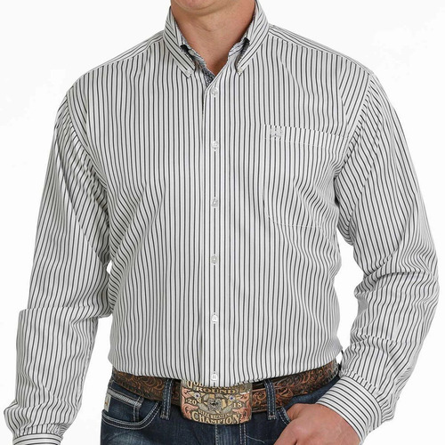 Camisa Hombre Polo Sur Rayas Bolsillo Boton En Cuello Legend