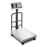 Báscula Comercial Digital Plataforma Rhino Bp200 Kg Con Mástil 100v/240v 50 cm X 40 cm