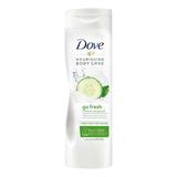 Crema Corporal Dove Go Fresh Pepino Y Té Verde 400ml