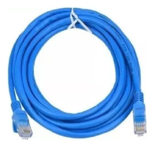 Cable De Red Cat6 Rj45 Lan Internet Giga 10/1000 De 10 Metros