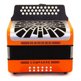 Hohner Compadre A48251 Acordeón Sol 31 Boton 12 Bajo C/funda