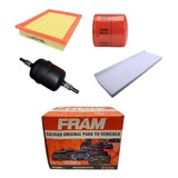 Kit 4 Filtros Fram P/ Chevrolet Corsa Classic 1.4 - 1.6