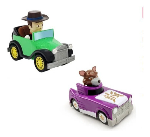 La Granja De Zenon Coches De Juguete Para Niños 2pcs