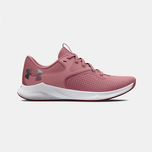 Tenis Para Mujer Under Armour Charged Aurora 2 Color Pink Elixir/metallic Silver (604) - Adulto 3.5 Mx