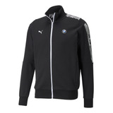 Puma Chamarra Bmw Mms T7 Full-zip Para Hombre, Negro