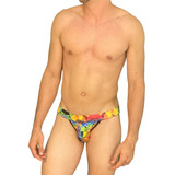 Trusa Bikini Hombre Byjou Triangulos Colores